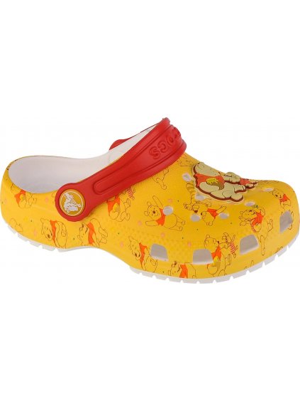 SÁRGA GYEREK PAPUCS CROCS CLASSIC DISNEY WINNIE THE POOH T CLOG