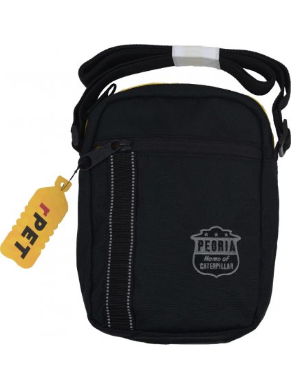 Fekete táska Caterpillar Peoria City Bag