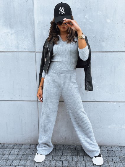 Széles bordázott nadrág MOSSYMOOD