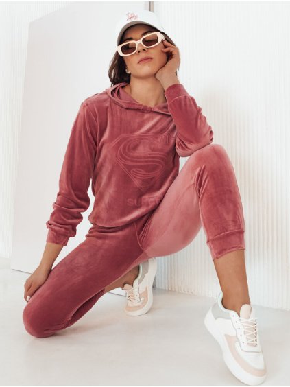 Rózsaszín velúr tréningruha Vogue Velour