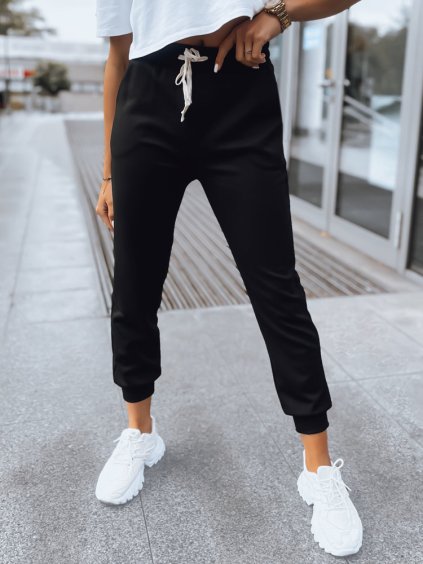 Fekete női melegítőnadrág MORELO