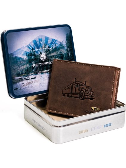 Peterson Barna pénztárca Truck W005