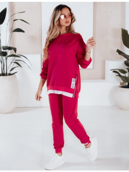 Fukszia pulóver és leggings szett TORONTO
