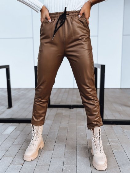 Barna viaszos bélelt nadrág LAPIS