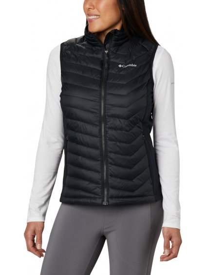 FEKETE NŐI MELLÉNY COLUMBIA POWDER PASS VEST