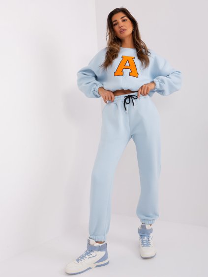 Világoskék szett kapucni nélkül