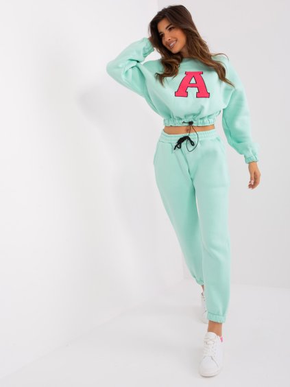 Menta tréningruha kapucni nélkül