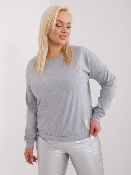 Szürke egyszínű póló