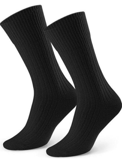 Fekete klasszikus női zokni Art.093