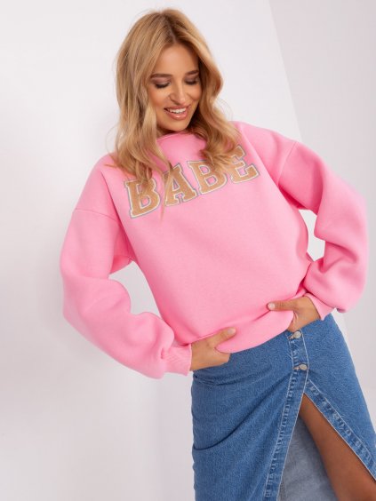 PINK OVERSIZE PULÓVER BABE