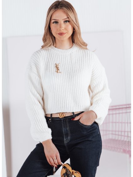 Krém színű női BILLIS pulóver