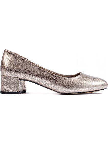 Arany alacsony sarkú cipő