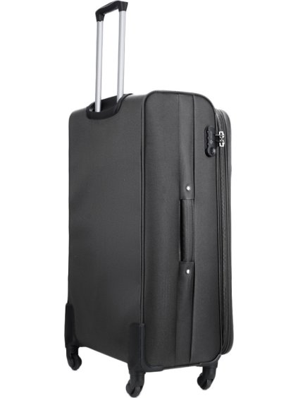Solier Sötétszürke utazóbőrönd M