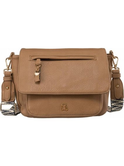 LULUCASTAGNETTE BROWN CROSSBODY TÁSKA ZSEBEKKEL ULYSSIA