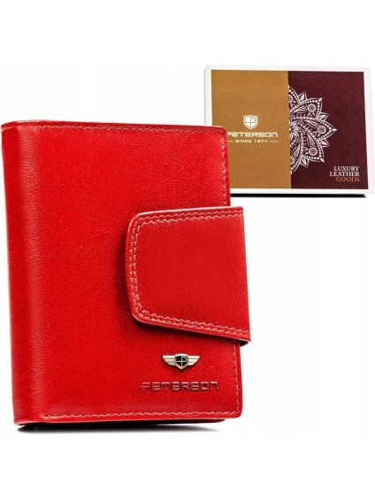 Peterson Red sima bőr pénztárca Y567