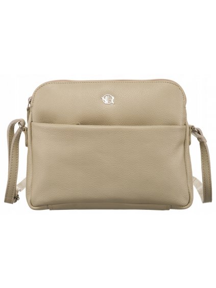 ROVICKY BEIGE BŐR CROSSBODY TÁSKA