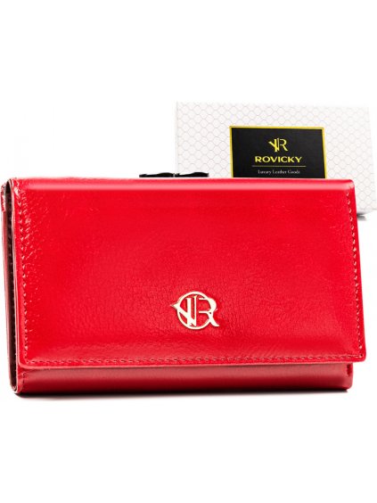Rovicky Red bőr akasztós pénztárca V222