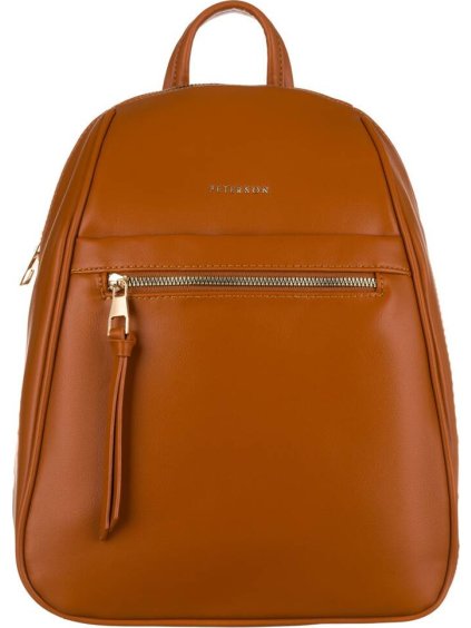 Peterson világosbarna elegáns hátizsák