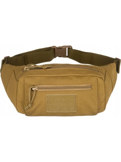 Khaki színű férfi textil deréktáska