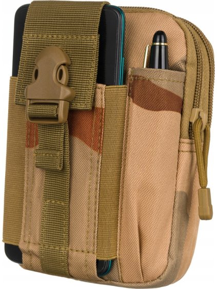 Bézs/világoszöld terepszínű övtáska