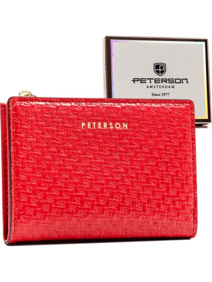 Peterson Piros kis pénztárca Y504