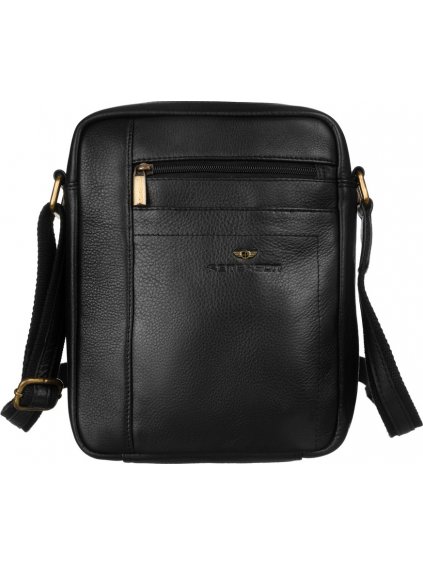 Peterson fekete bőr táska