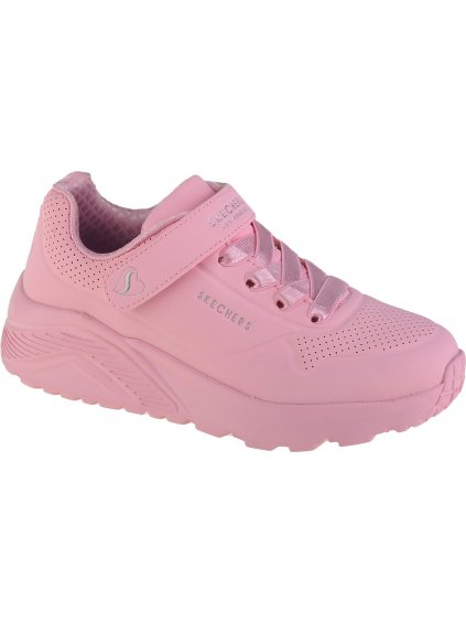 RÓZSASZÍN LÁNY TORNACIPŐ SKECHERS UNO LITE-FROSTY VIBE