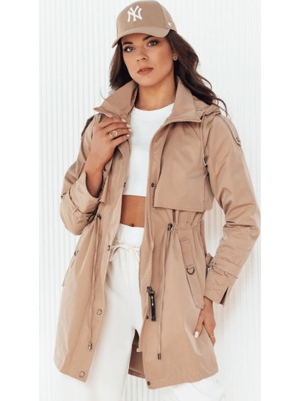 Sötétbézs parka BRENS