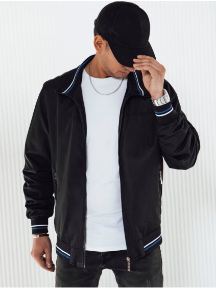 Fekete átmeneti kabát