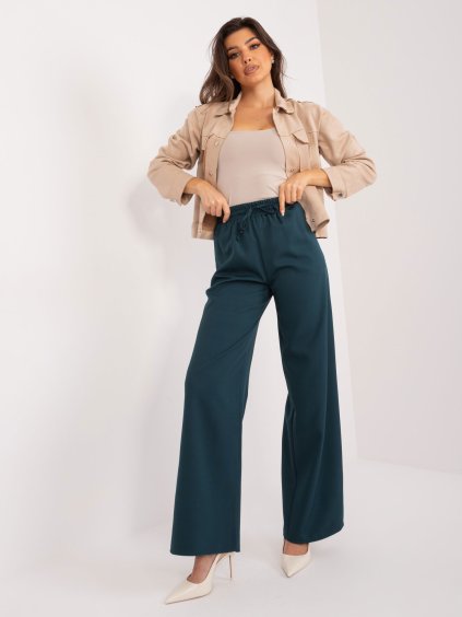 Sötétkék széles nadrág