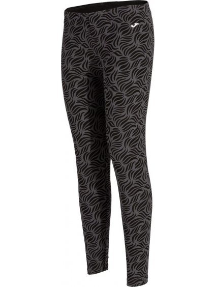 FEKETE-SZÜRKE MINTÁS PAMUT LEGGINGS JOMA HANNA LONG TIGHTS