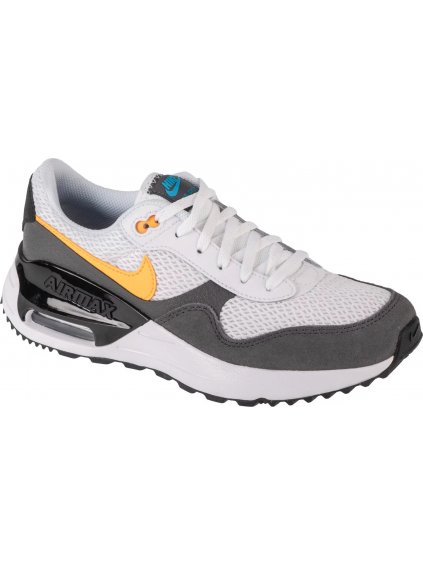 SZÜRKE-FEHÉR SZABADIDŐS TORNACIPŐ NIKE AIR MAX SYSTEM GS