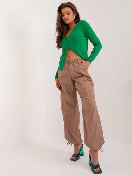 Világosbarna cargo nadrág