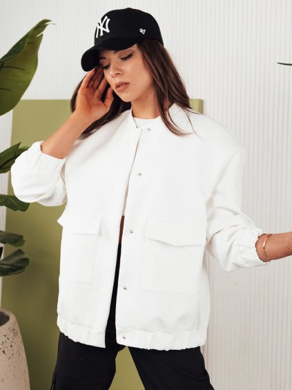 Krémszínű átmeneti kabát QUESI