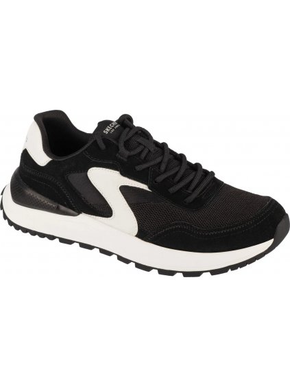 Fekete férfi kényelmes tornacipő Skechers Fury - Fury Lace Low
