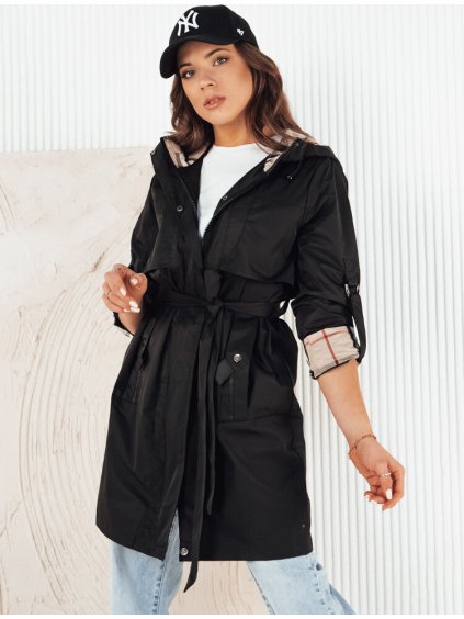 Fekete parka állítható ujjakkal CIVIT