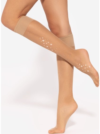 Mintás térdzokni Gatta Trendy wz.13 20 den