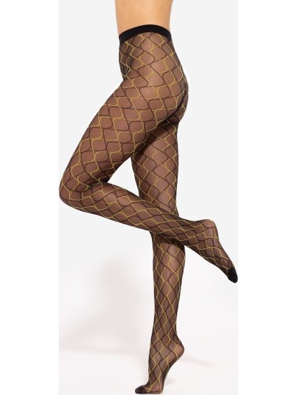 Mozaikmintás szilonharisnya Gatta Mosaica wz.03 20 den