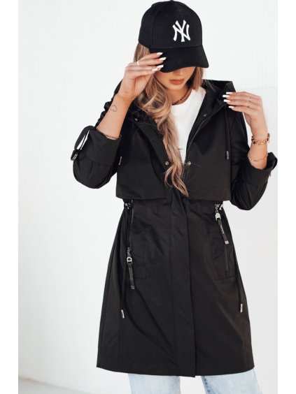 Fekete átmeneti parka TILSON