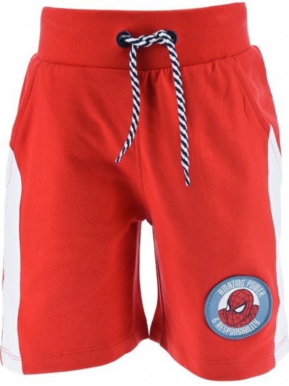 Piros fiú rövidnadrág Spider - Man