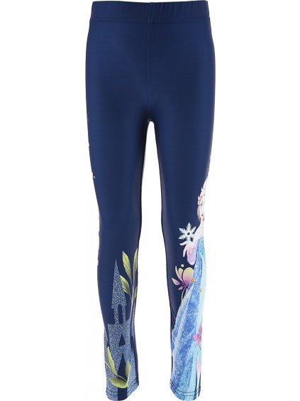 Sötétkék lány leggings Disney Frozen