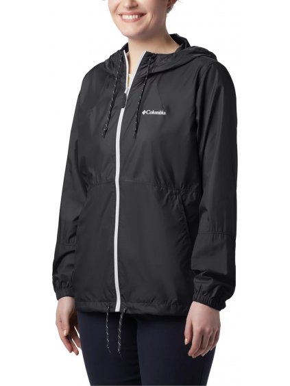 FEKETE NŐI KABÁT COLUMBIA FLASH FORWARD WINDBREAKER JACKET