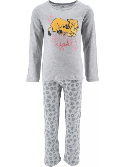 Szürke lány hosszú pizsama The Lion King