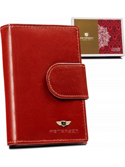 Peterson Barna pénztárca csattal Y462