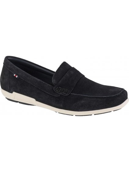 Fekete férfi mokaszin Rieker Moccasins 09050-14