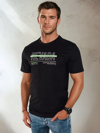 Fekete póló Nevada felirattal