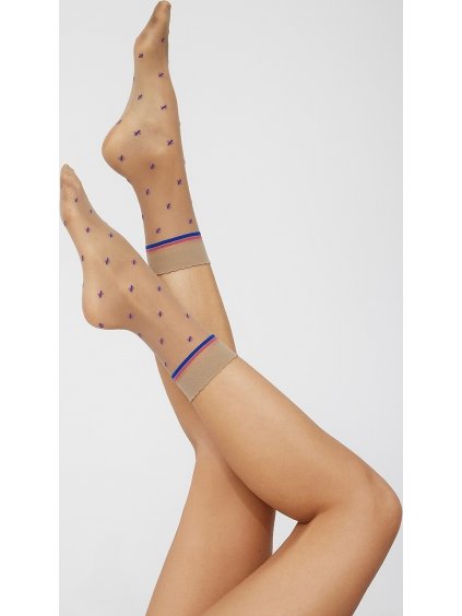 Mintás szilonzokni Knittex 12411 Match 20 den