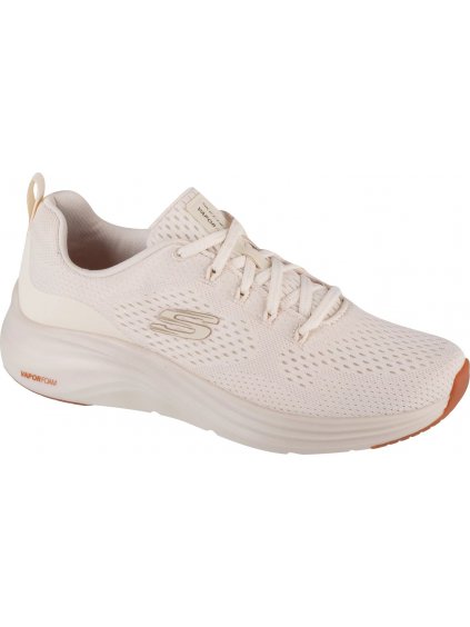 Krémszínű női Skechers Vapor Foam tornacipő - Fresh Trend