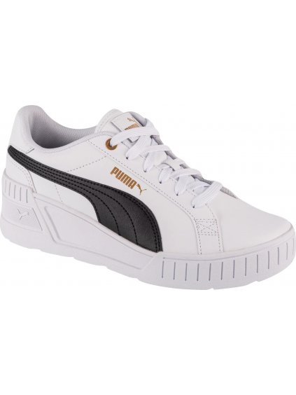 Fehér női Puma Karmen Wedge stílusos tornacipő
