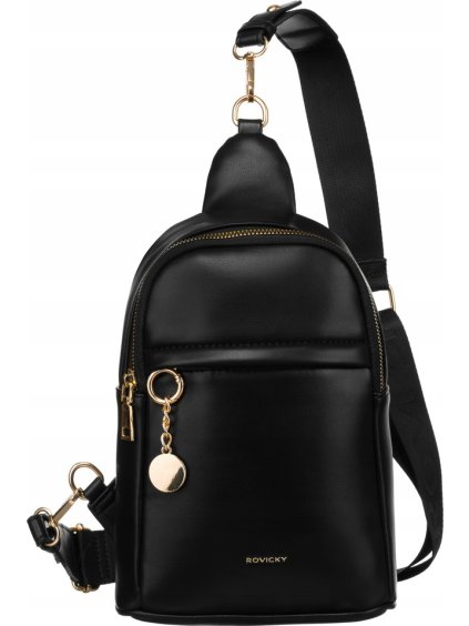 Rovicky fekete válltáska